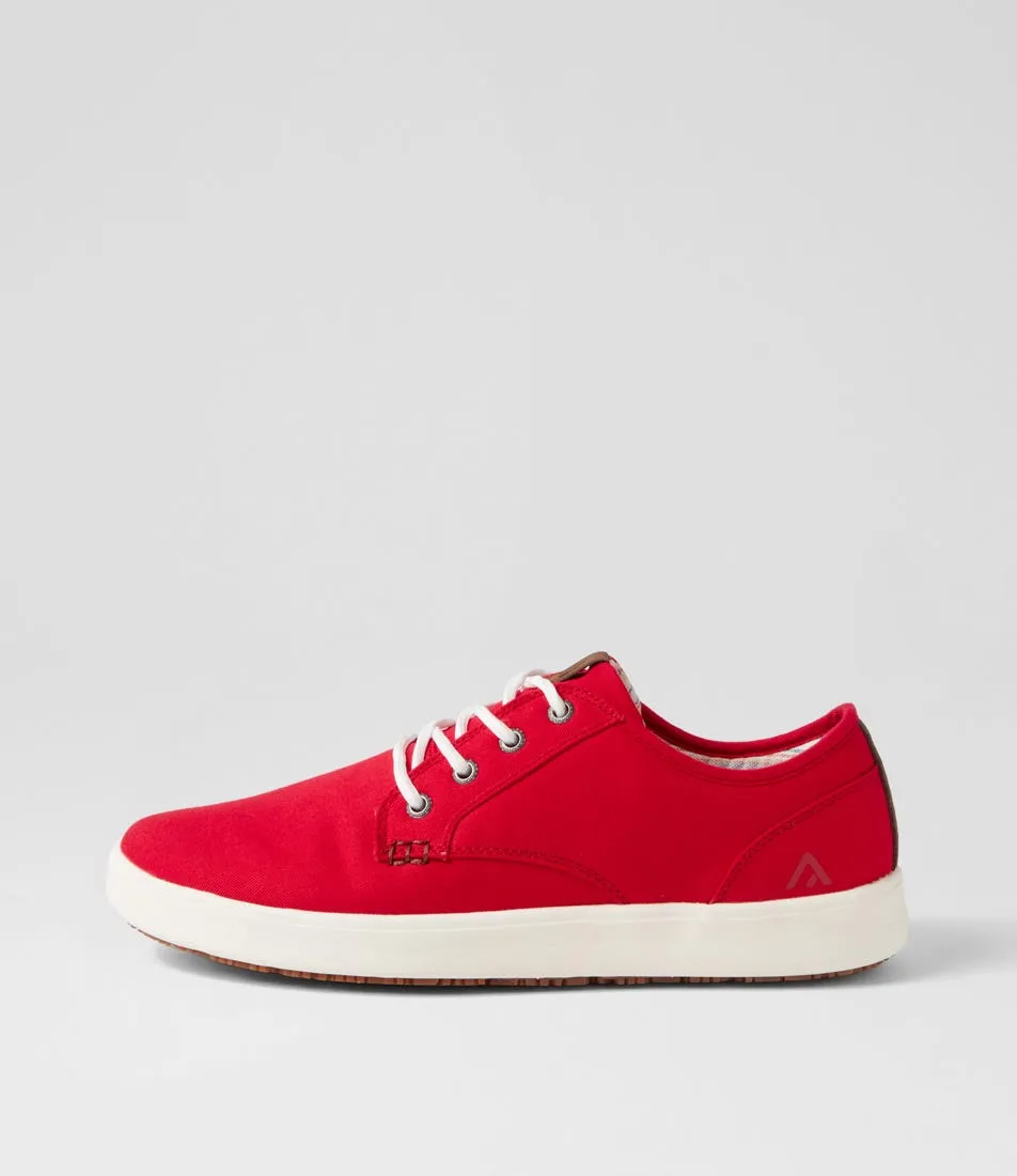 COLORADO Nexus Crimson Canvas Sneakers