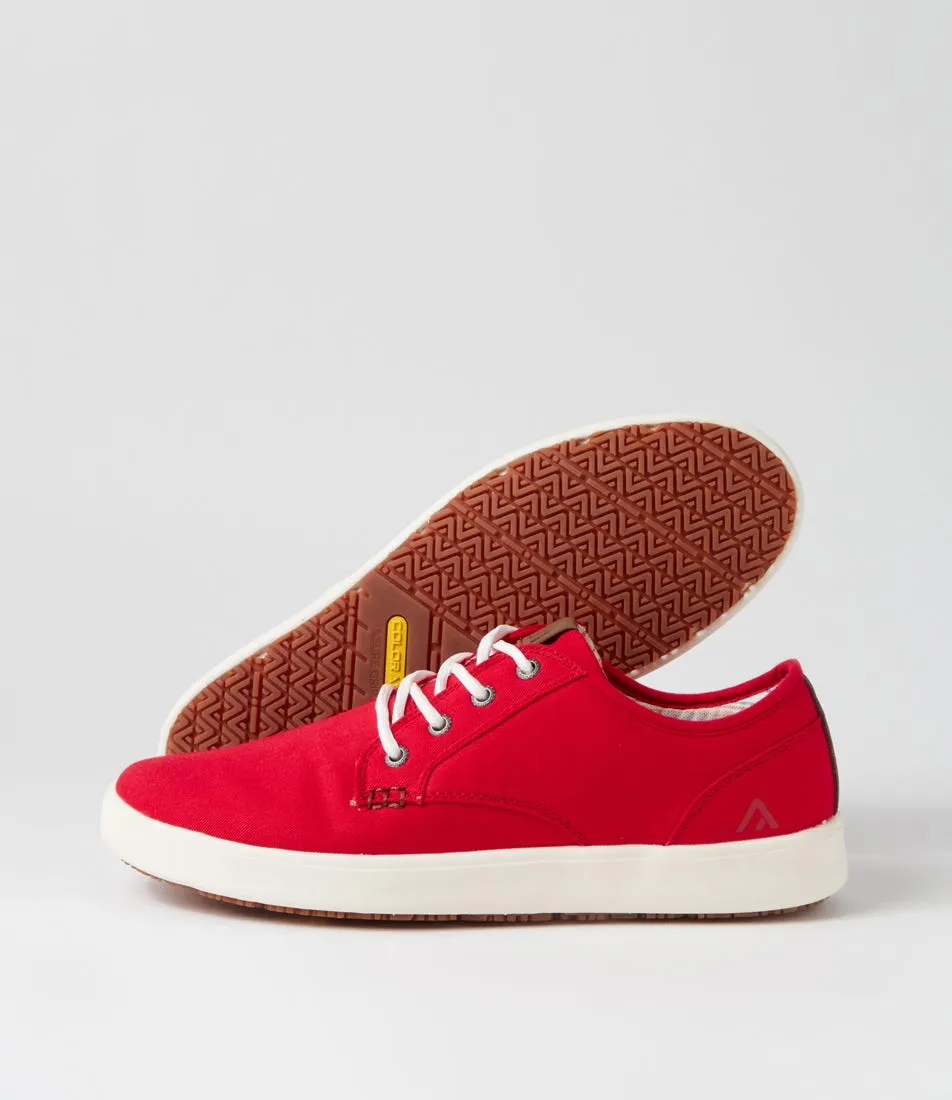 COLORADO Nexus Crimson Canvas Sneakers