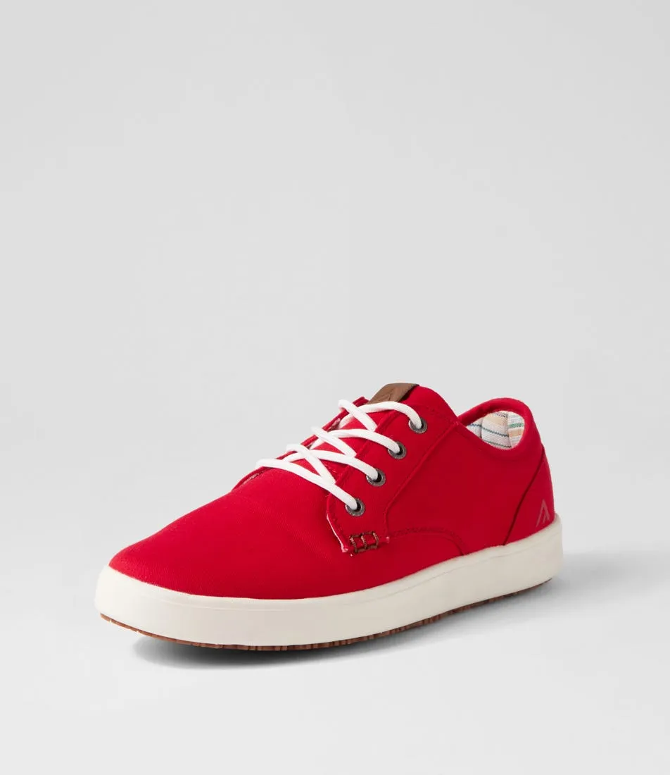 COLORADO Nexus Crimson Canvas Sneakers