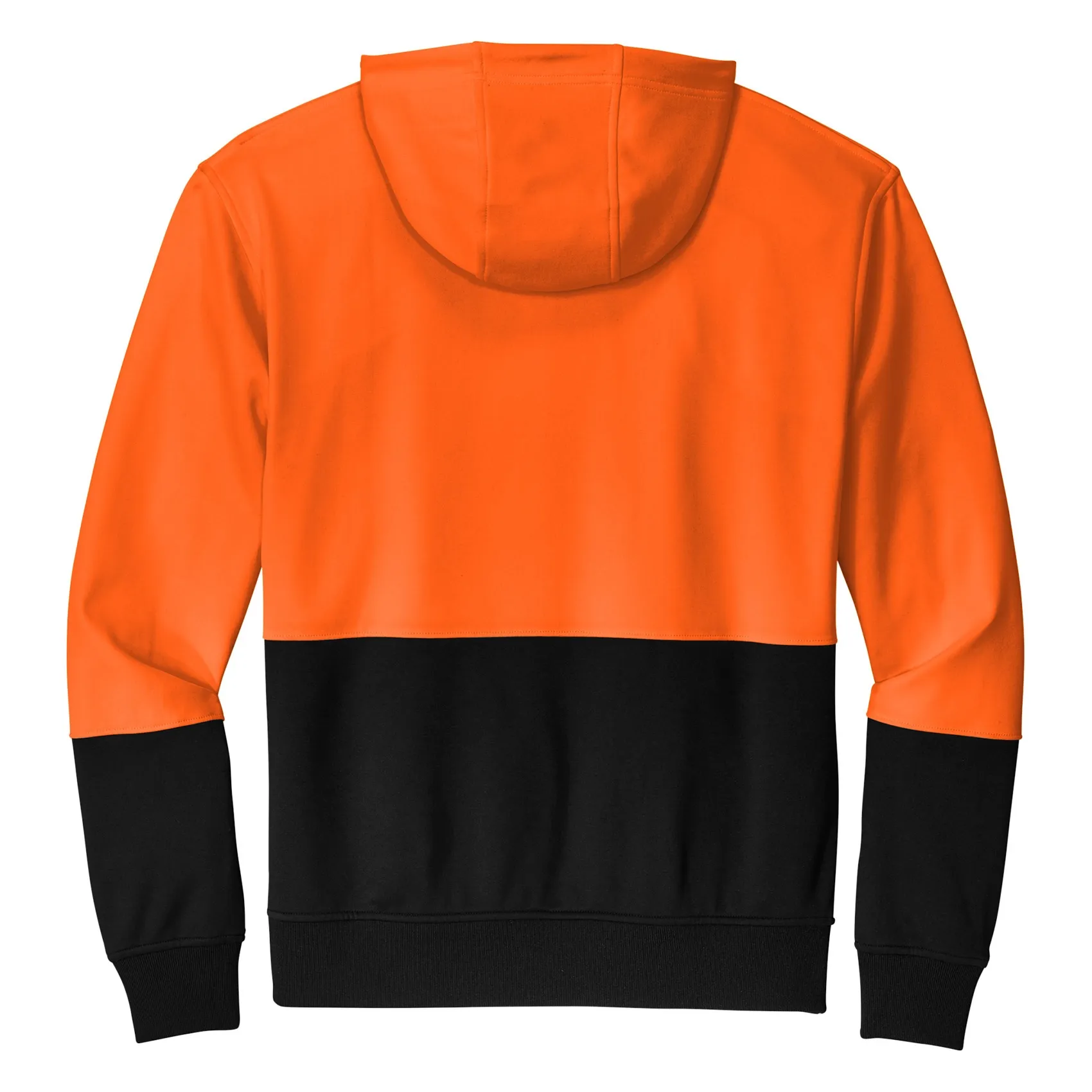 CornerStone CSF01 Enhanced Visibility Fleece Pullover Hoodie - Orange