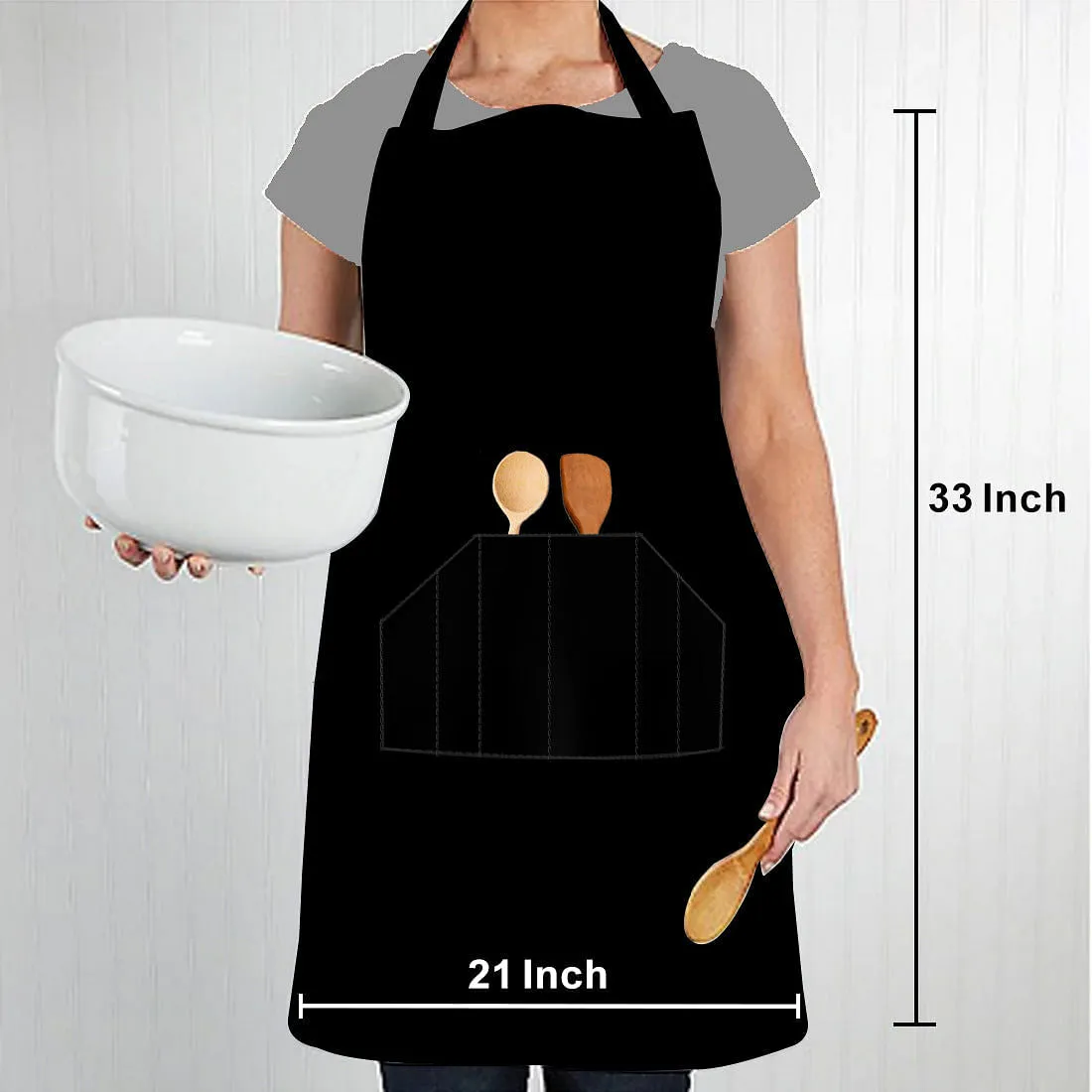 Custom Cooking Apron for Women With Add Your Text - Spoon