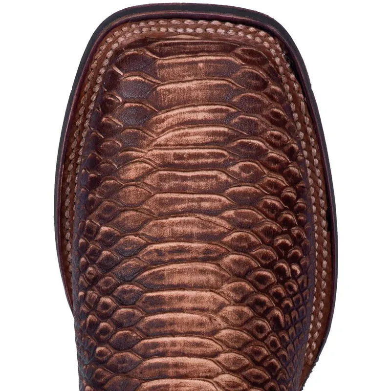 Dan Post Faux Python Western Boot