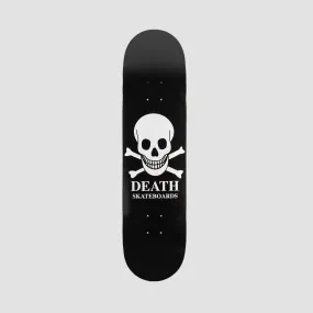 Death OG Skull Skateboard Deck Black - 8.375