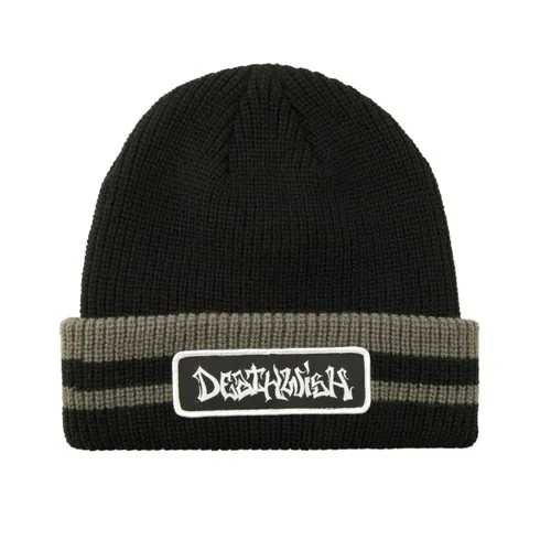 Deathwish Skateboards Beanie Breaking and Entering Black