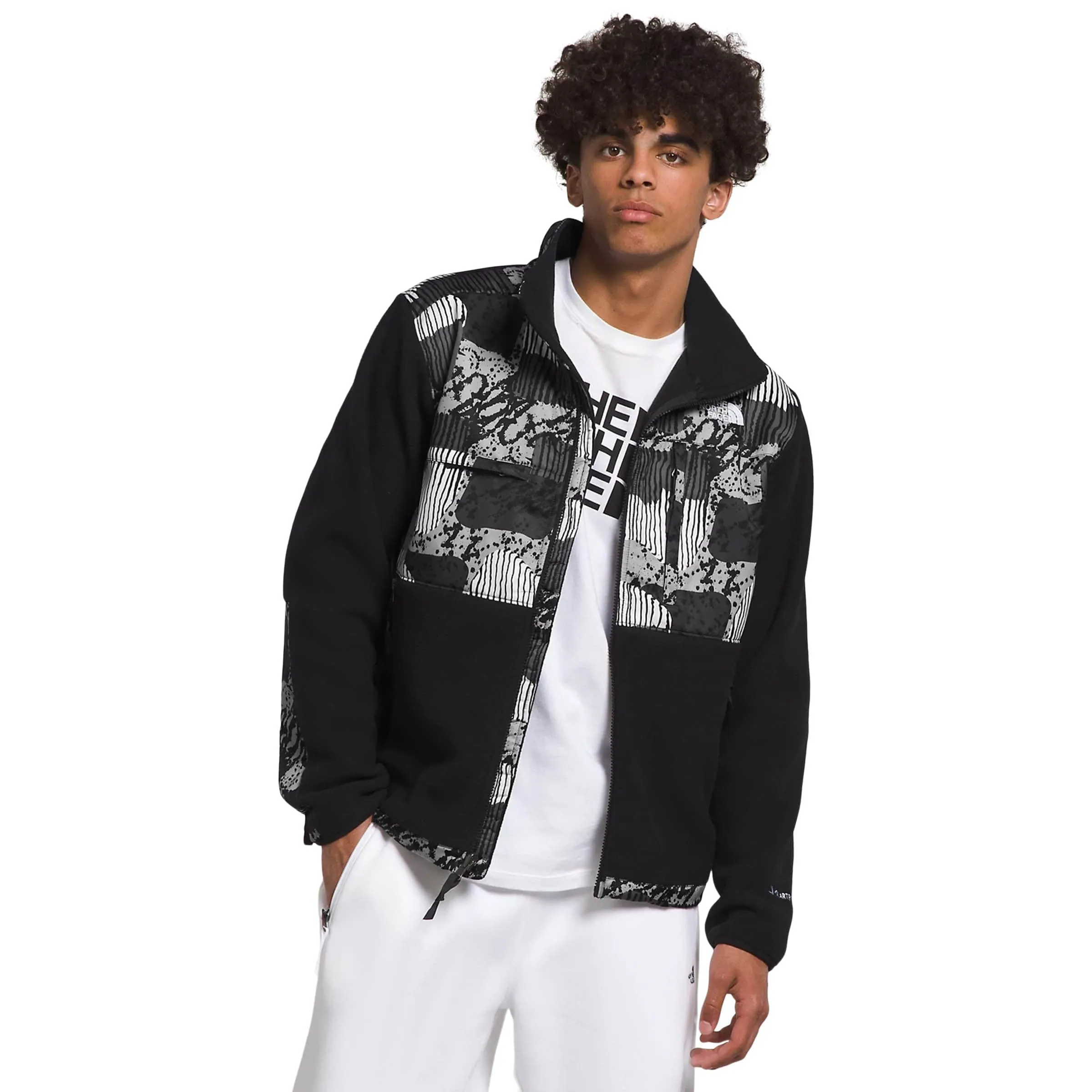 DENALI JACKET TNF BLACK ABSTRACT YOSEMITE PRINT/TNF BLACK | Bodega