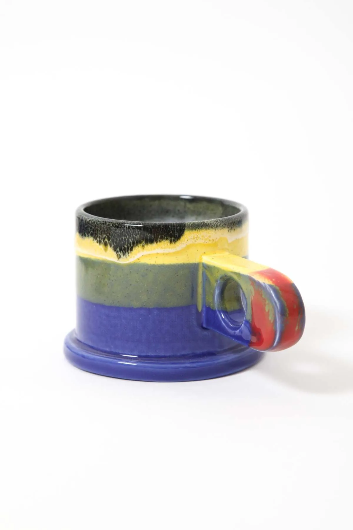 Dipped Mug - Red Handle