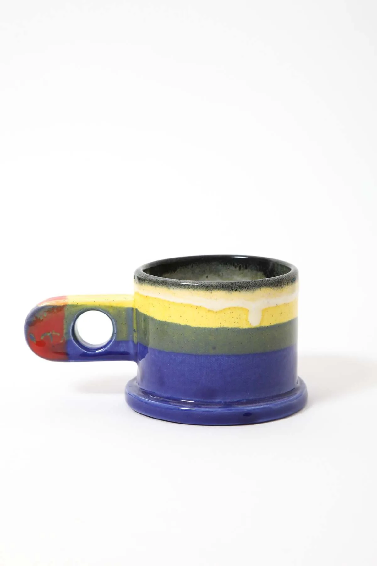 Dipped Mug - Red Handle