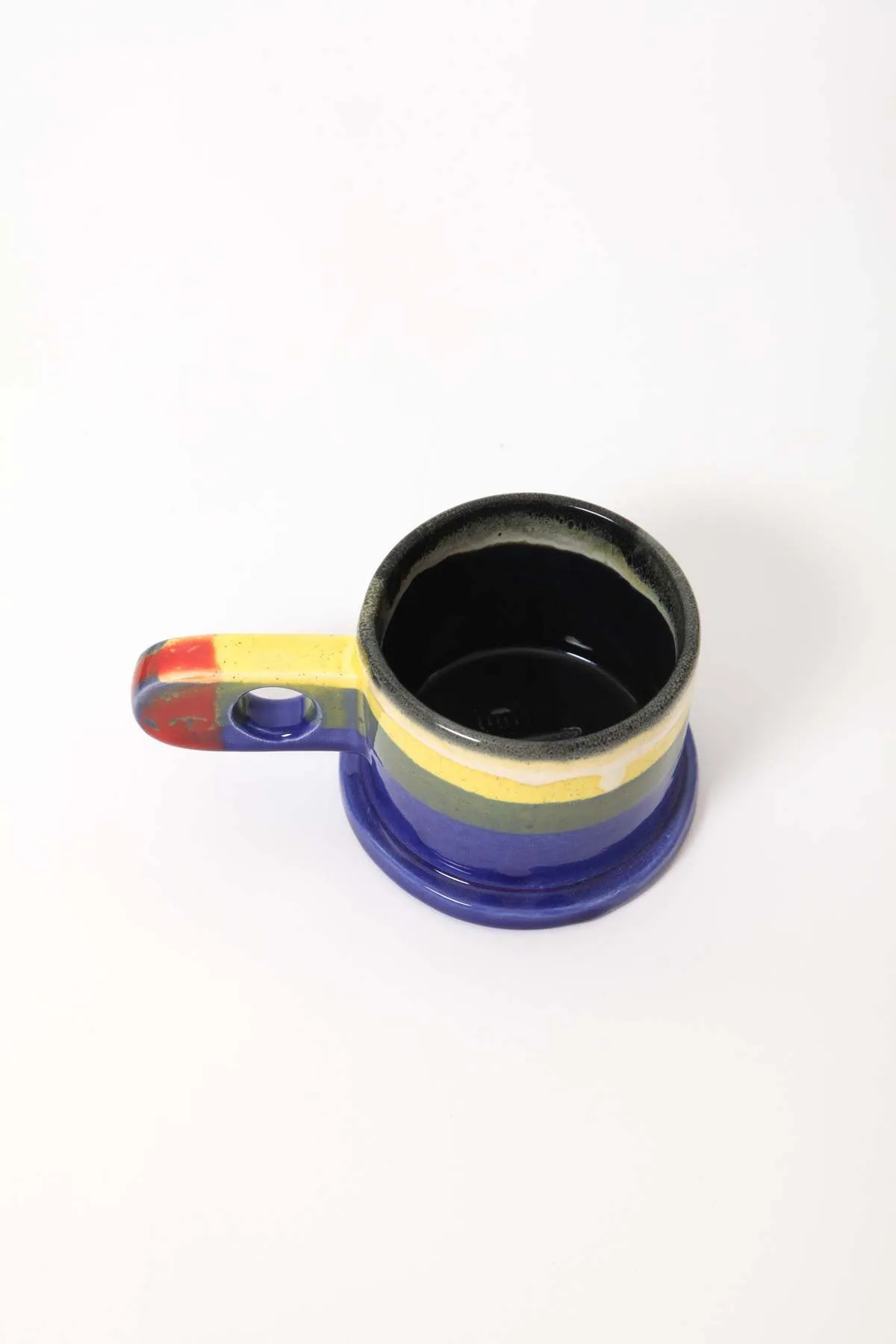 Dipped Mug - Red Handle