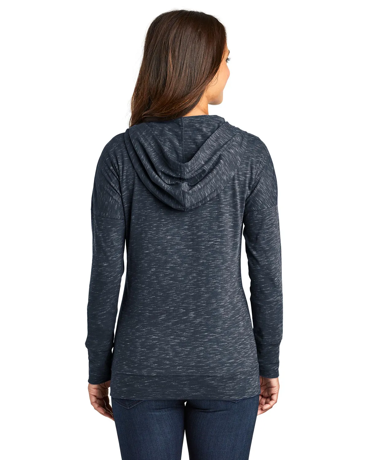 District DT665 Women Medal Full-Zip Hoodie