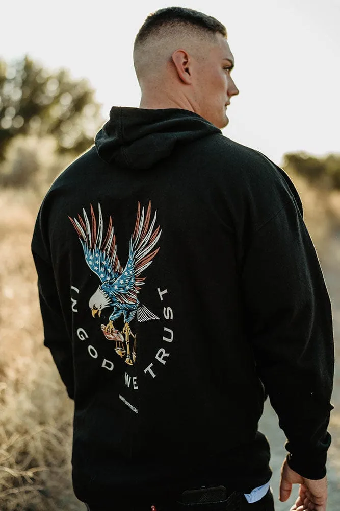 Eagle God We Trust Mid-Weight Hoodie