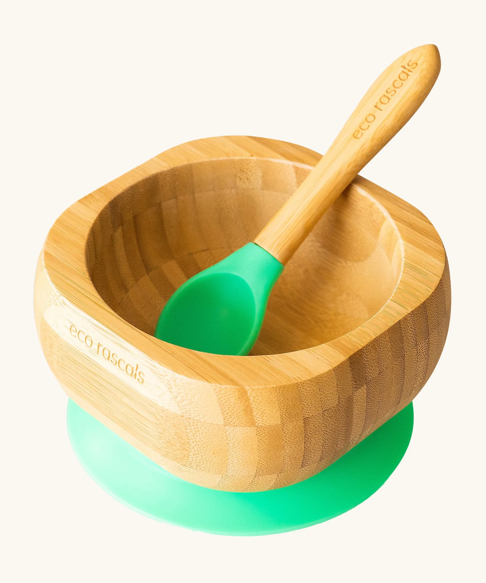 Eco Rascals Bamboo Bowl & Spoon Weaning Set