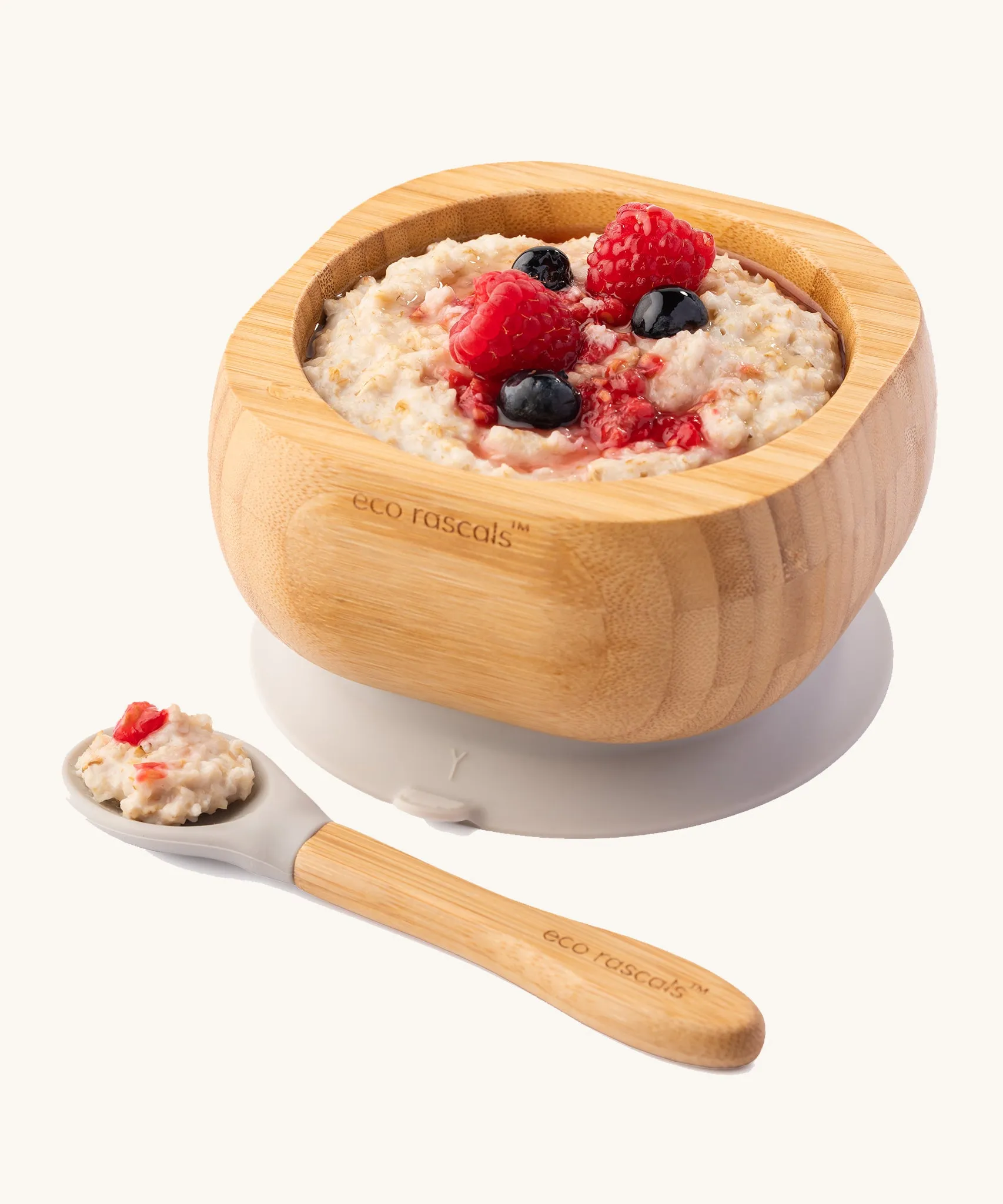 Eco Rascals Bamboo Bowl & Spoon Weaning Set