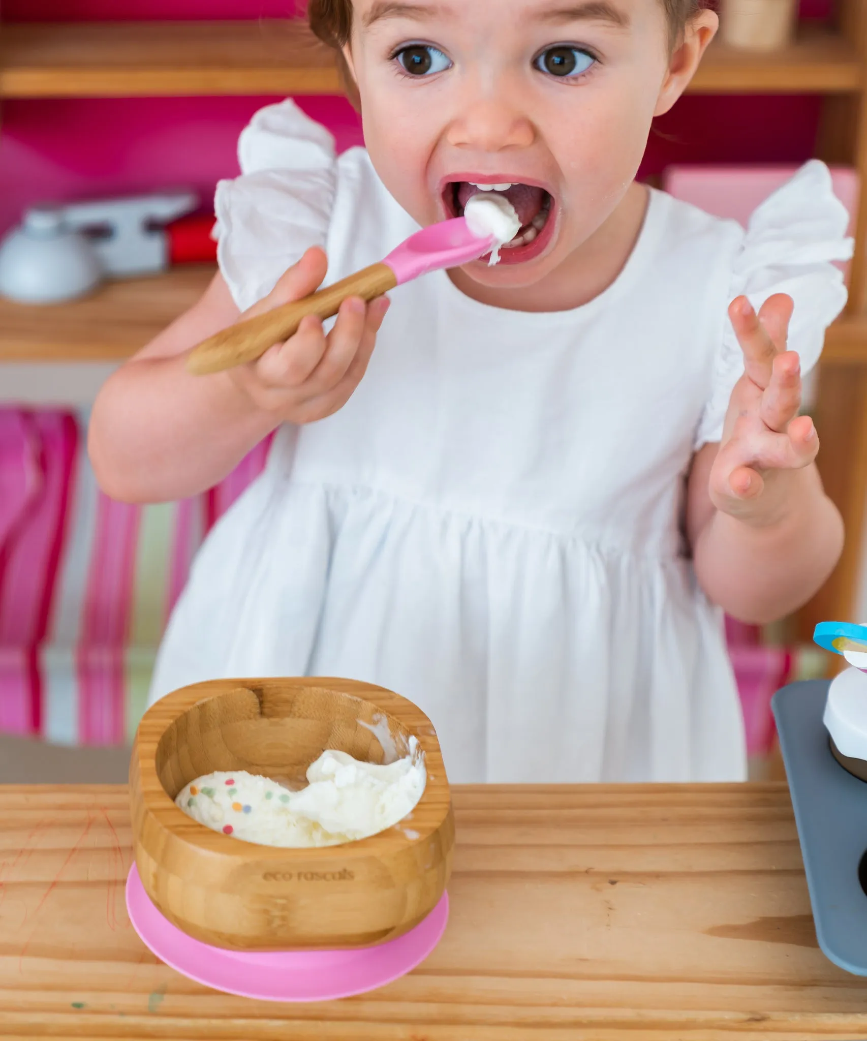 Eco Rascals Bamboo Bowl & Spoon Weaning Set