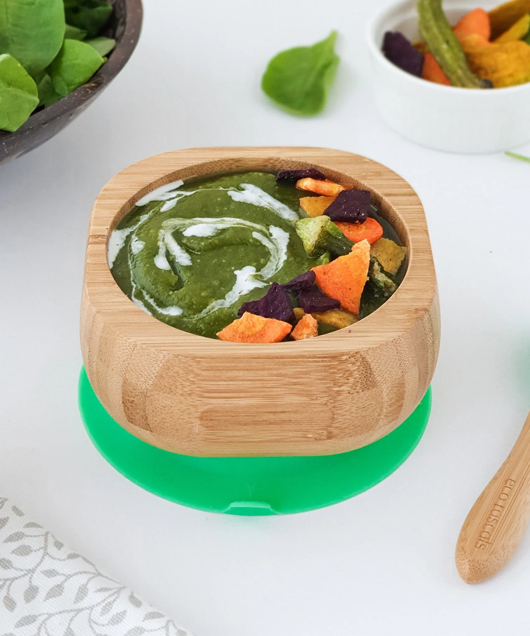 Eco Rascals Bamboo Bowl & Spoon Weaning Set