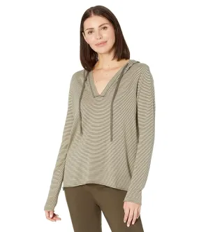 Elliott Lauren Linear Thinking Striped Hoodie Women's