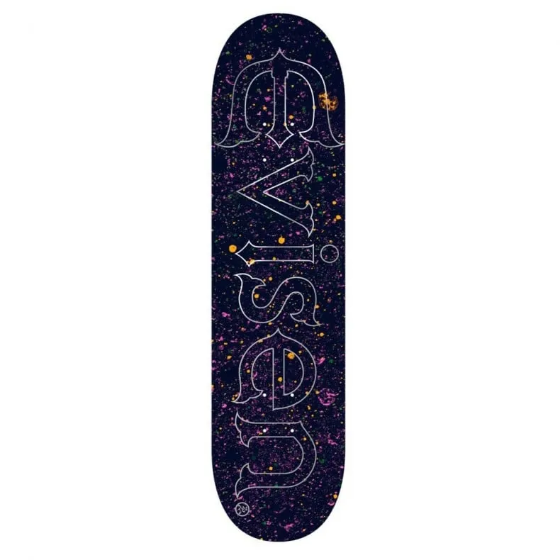 Evisen Skateboards Drip Logo Skateboard Deck 8.25