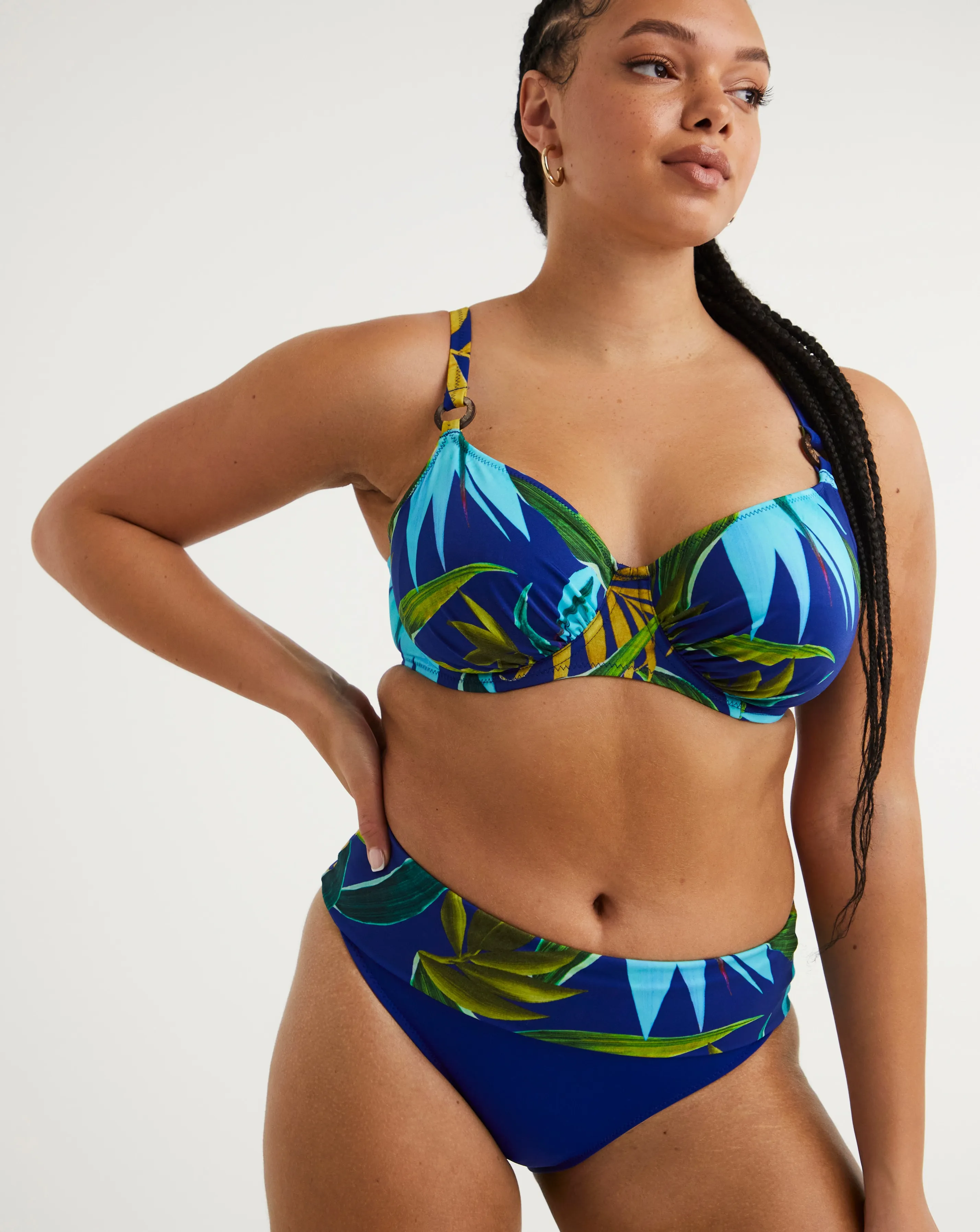 Fantasie Pichola Fold Over Bikini Bottom | Simply Be