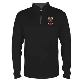 Fenton Basketball - Black - 1/4 Zip Pullover