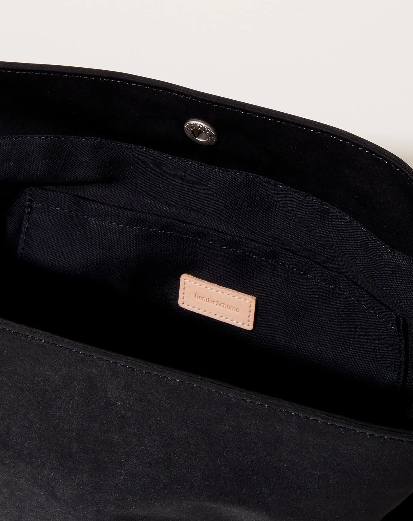 Flap Shoulder Bag in Black