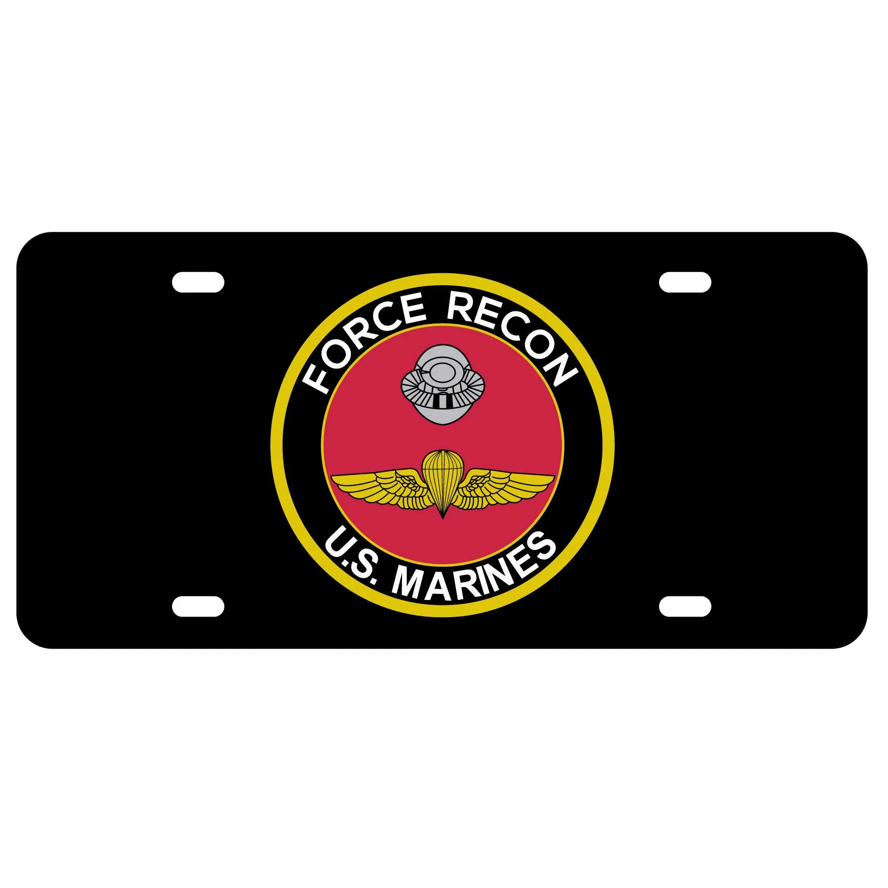 Force Recon US Marines License Plate