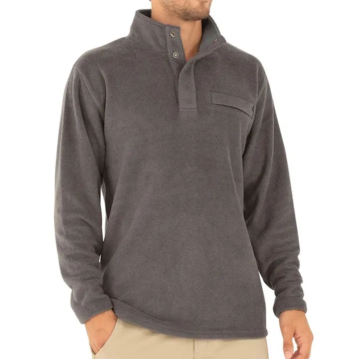 Free Fly Polar Fleece Snap Pullover Mens