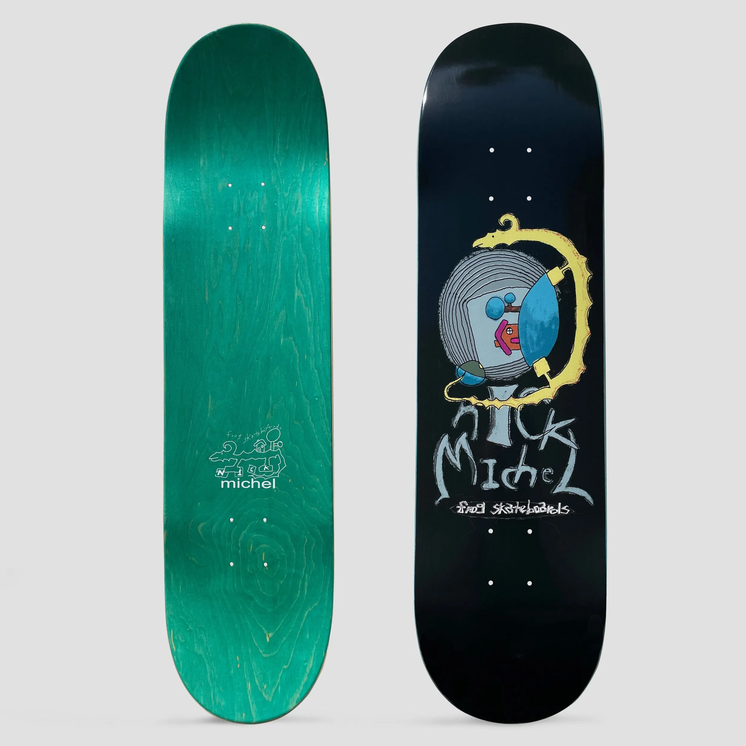 Frog 8.25 Nick Michel Dragon I Skateboard Deck