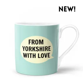 From Yorkshire With Love Mug, Green