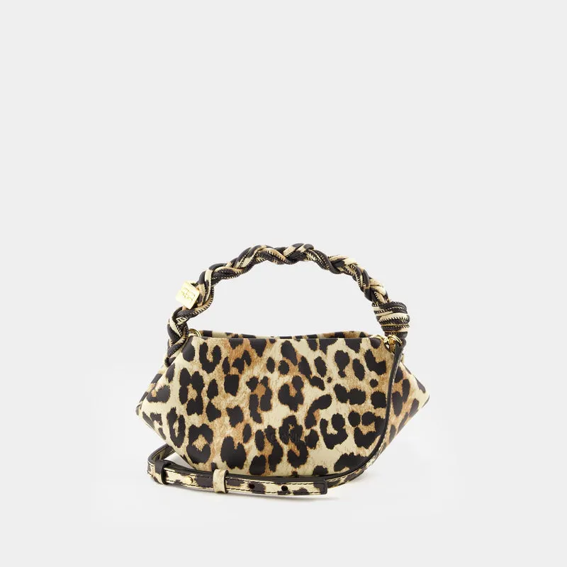 Ganni Bou Mini Bag - Ganni - Synthetic Leather - Leopard