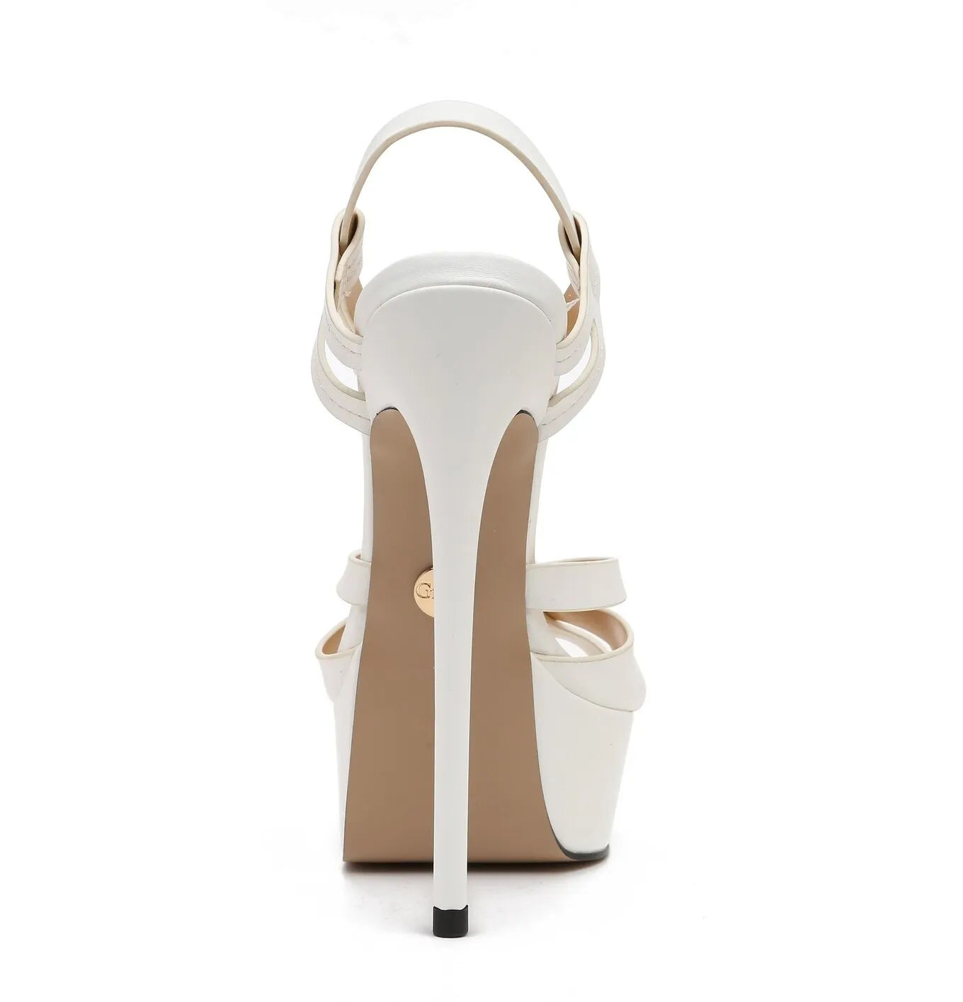 Giaro KORI WHITE MATTE SANDALS