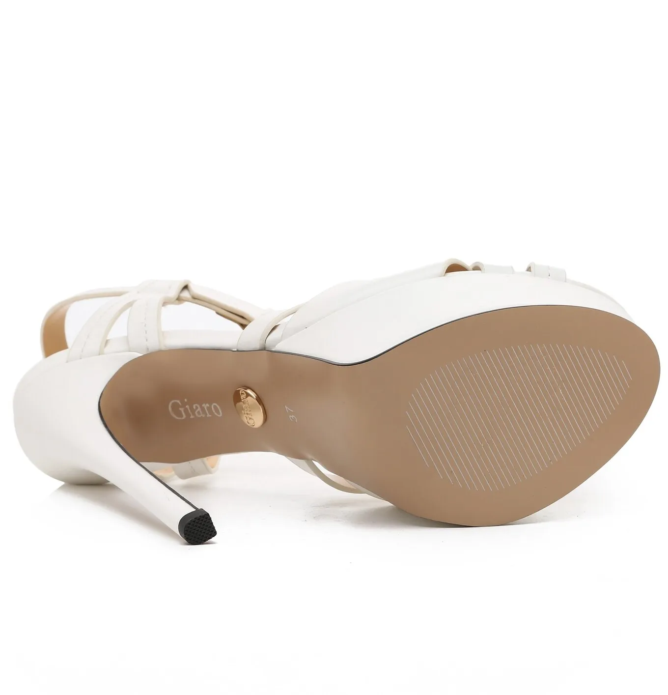 Giaro KORI WHITE MATTE SANDALS