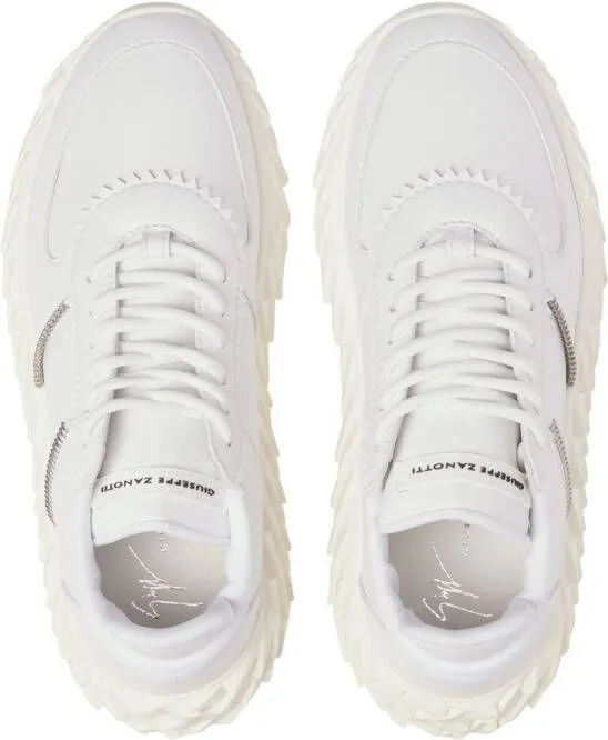 Giuseppe Zanotti Urchin textured sole sneakers White