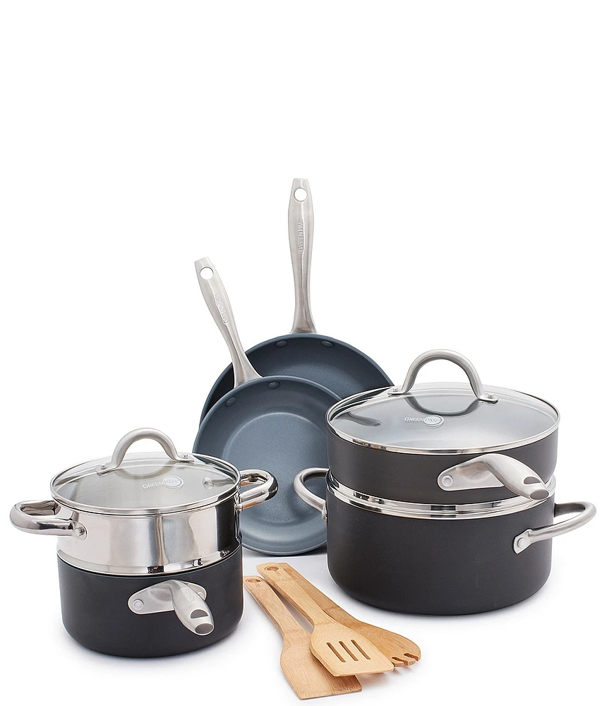 GreenPan Lima Ceramic Nonstick 12-Piece Cookware Set