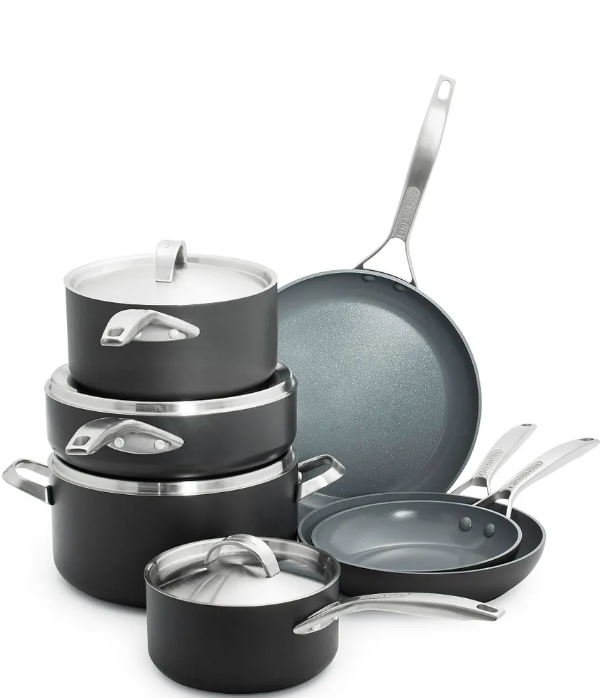 GreenPan Paris Pro 11-Piece Ceramic Non-Stick Cookware Set