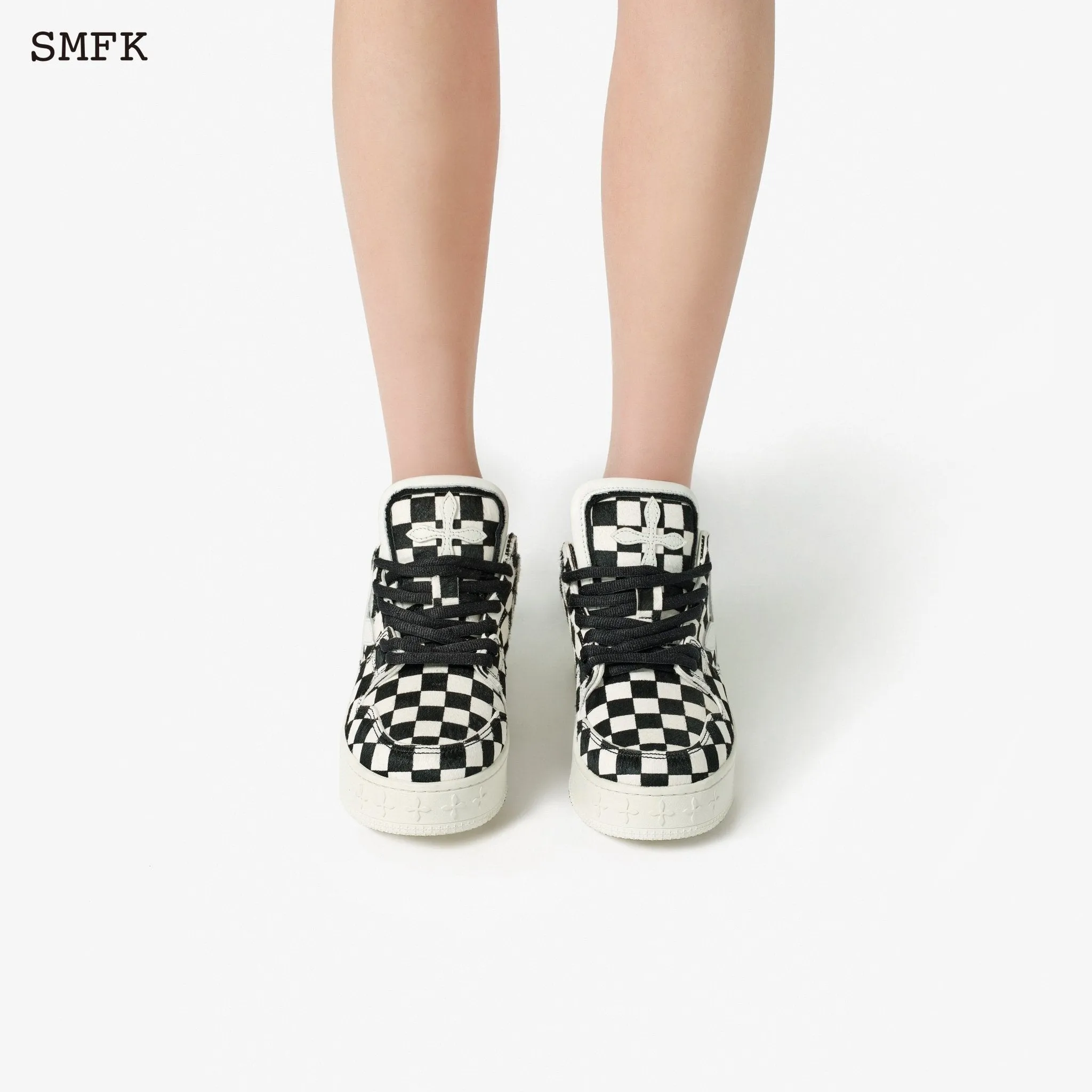 Grid Skater Sneakers-