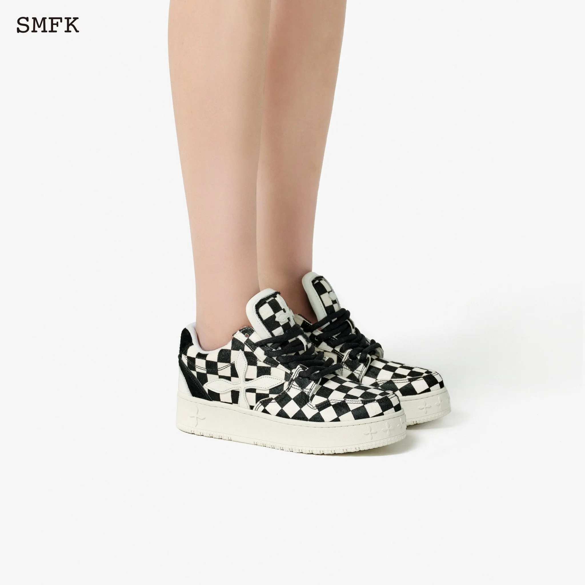 Grid Skater Sneakers-