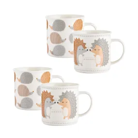 Hedgehogs 4 Piece Mug