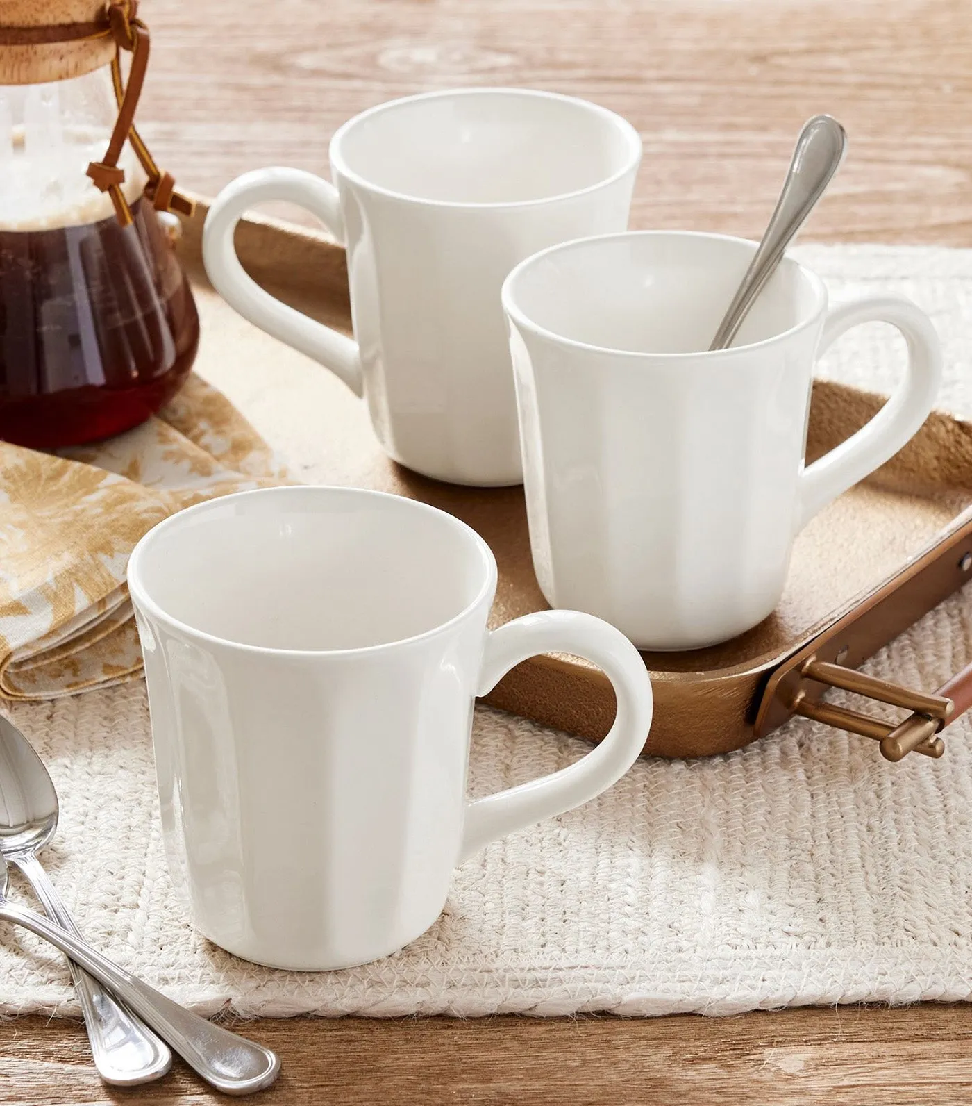 Heirloom Stoneware Mug White