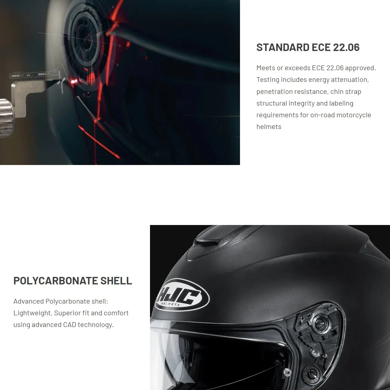 HJC C70N Alia Helmet - Black