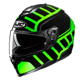 HJC C70N Holt Helmet - Green