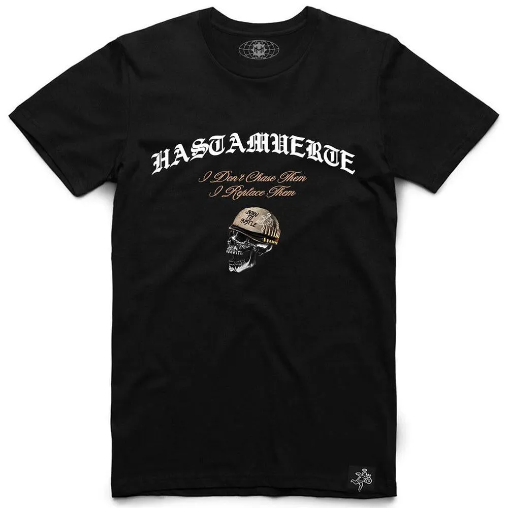 HM Camo Helmet Skull Tee (Black)