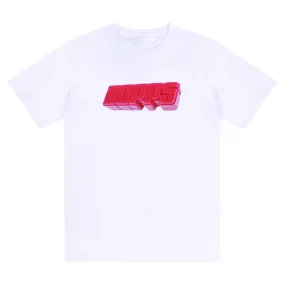 HOPPS SKATEBOARDS BIG HOPPS WAX TEE WHITE