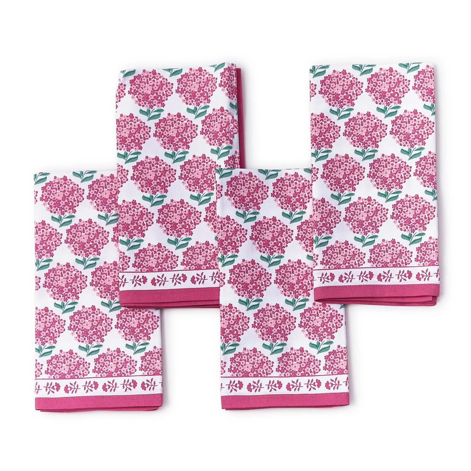 Hydrangea Napkins Set of 4