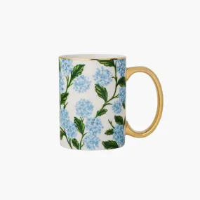 Hydrangea Porcelain Mug