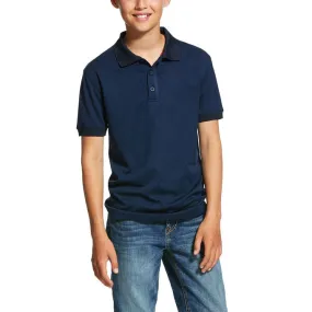 KIDS' NAVY TEK Button Polo 10030632