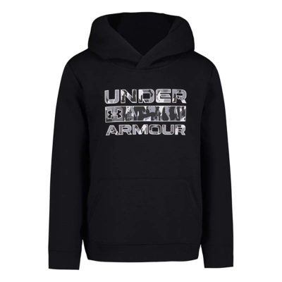 Kids' Under Armour Painted Camo Logo Hoodie