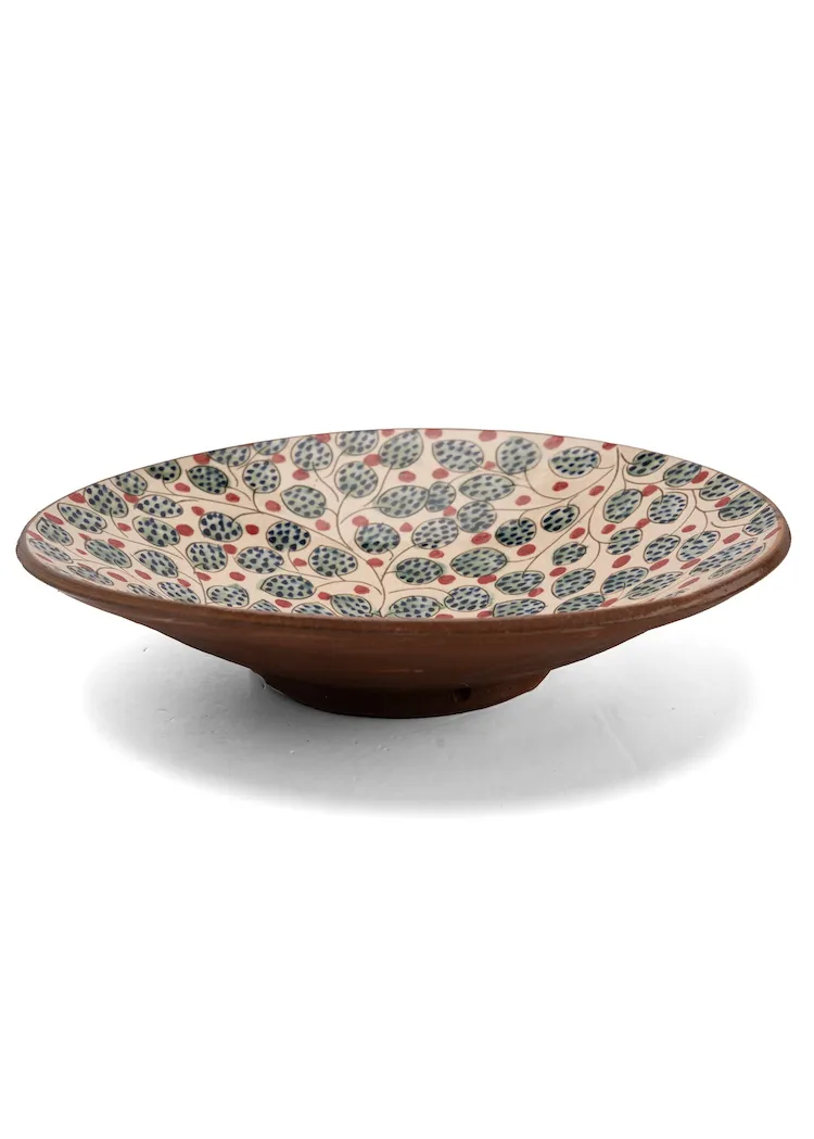 Kiliim | Cherry Serving Ceramic Plate