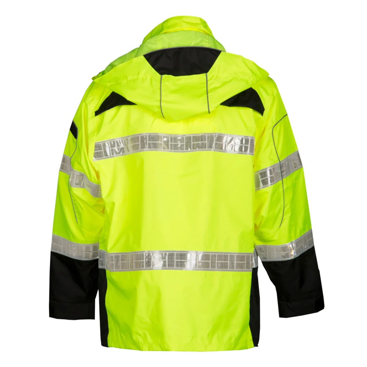 Kishigo Premium Black Series Rainwear Jacket RWJ106 Lime | RWJ107 Orange