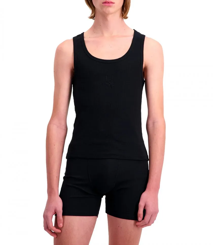 LUDOVIC DE SAINT SERNINRIBBED TANK TOP