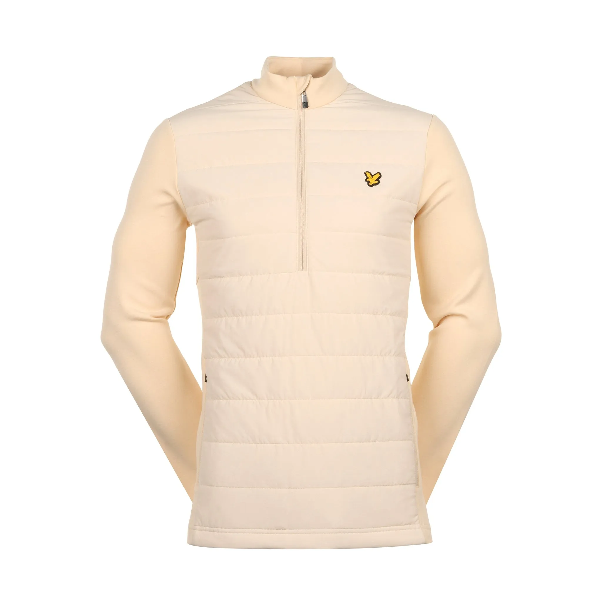 Lyle & Scott Golf Check Baffle Quilted 1/4 Zip