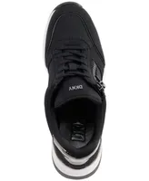 Macy's Dkny Kaden Lace-Up Zip Wedge Sneakers